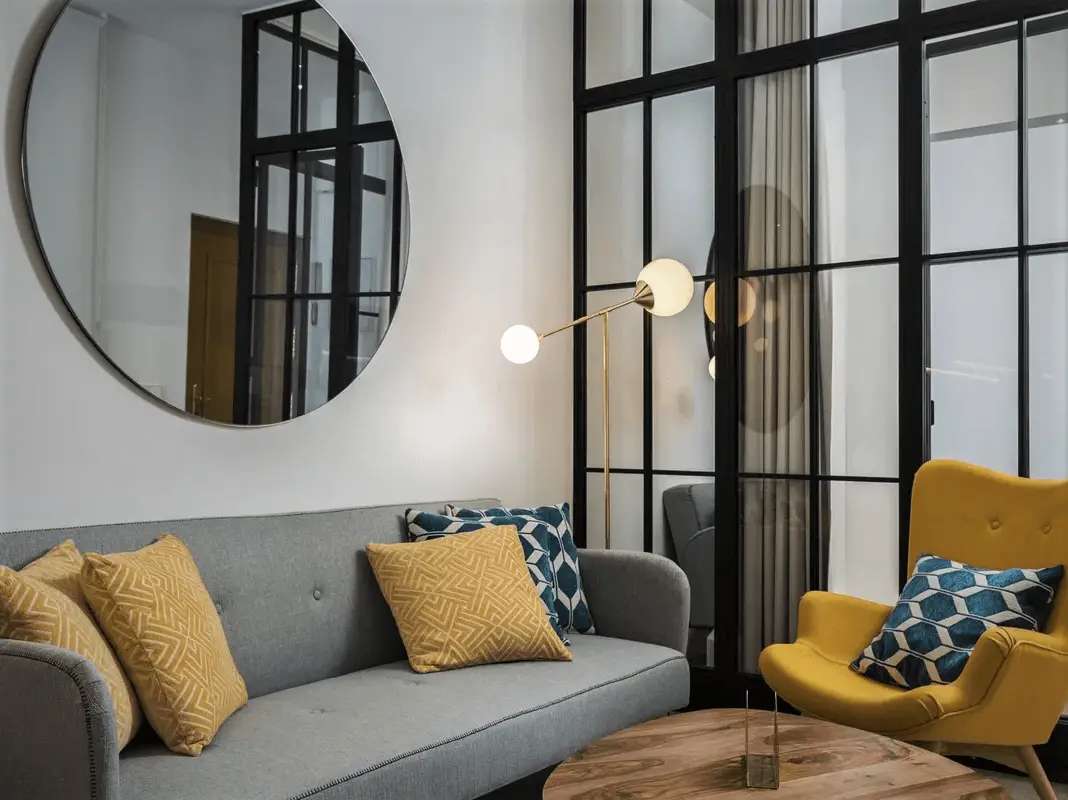 Feng shui mirror placement for good luck