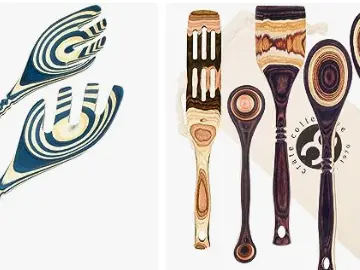 Pakkawood utensils