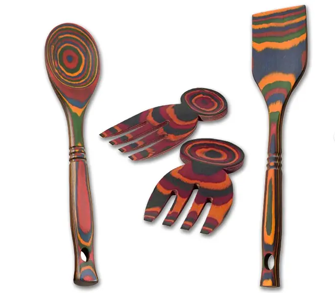 Pakkawood utensils