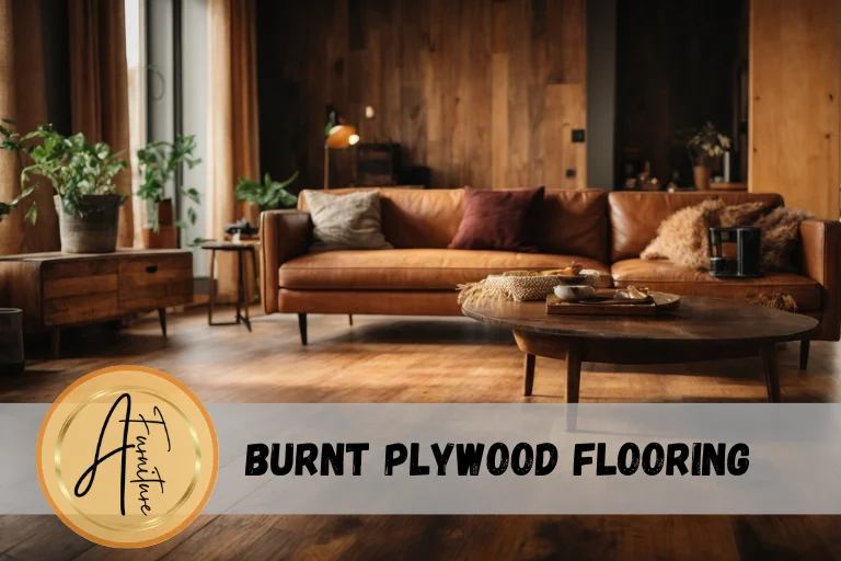Burnt Plywood Flooring