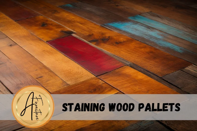 Staining Wood Pallets