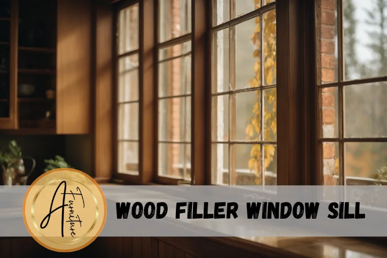 Wood Filler Window Sill