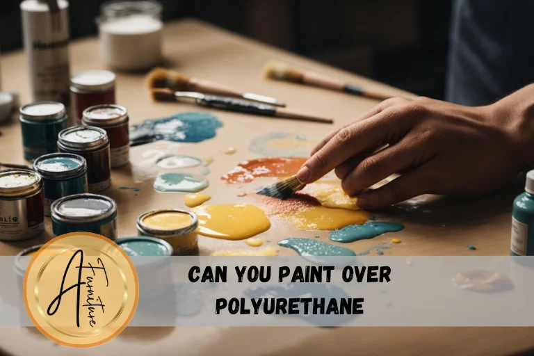 can you paint over polyurethane
