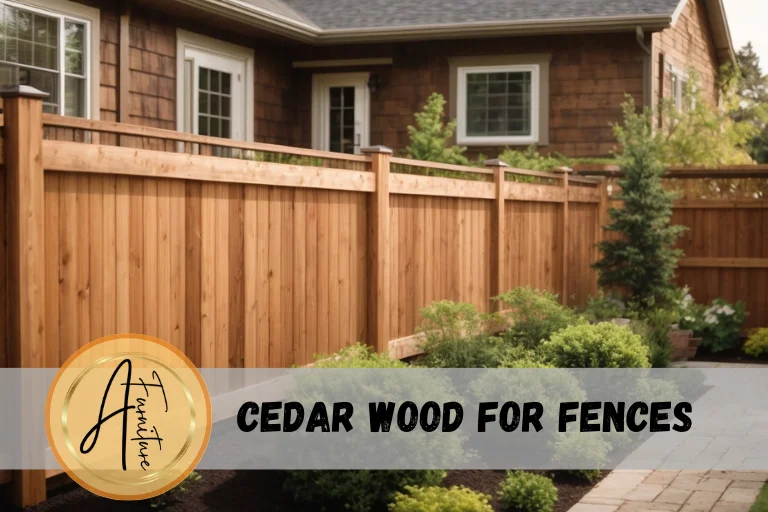 Cedar Wood for Fences