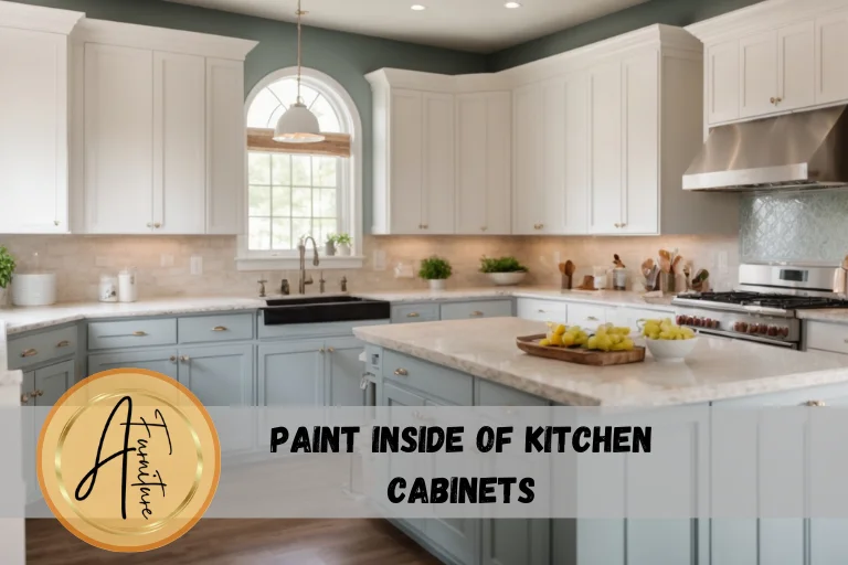 do you paint the inside of kitchen cabinets