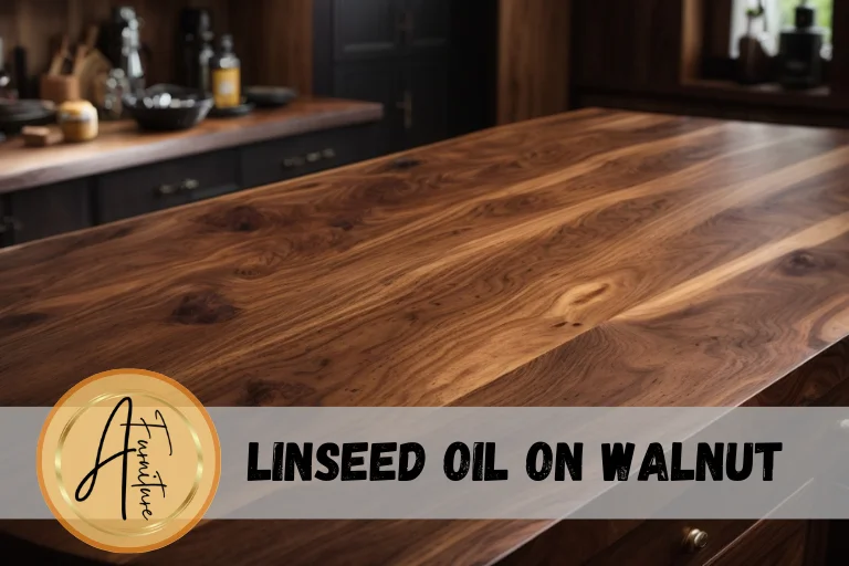 linseed oil on walnut