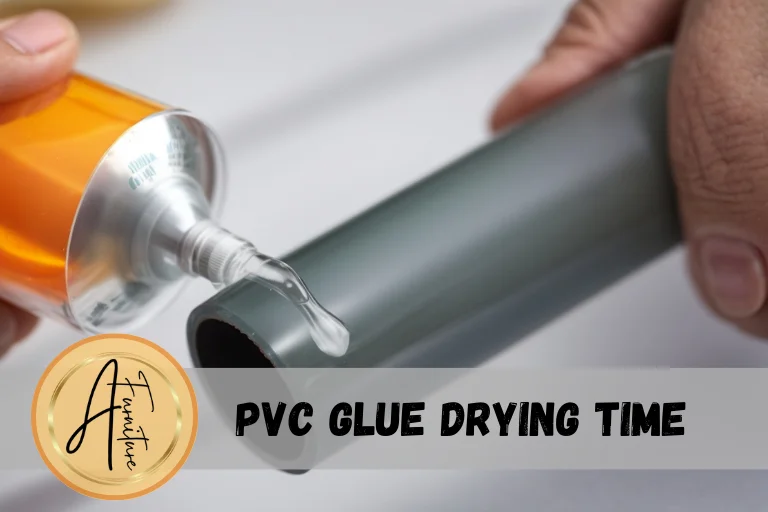 pvc glue drying time