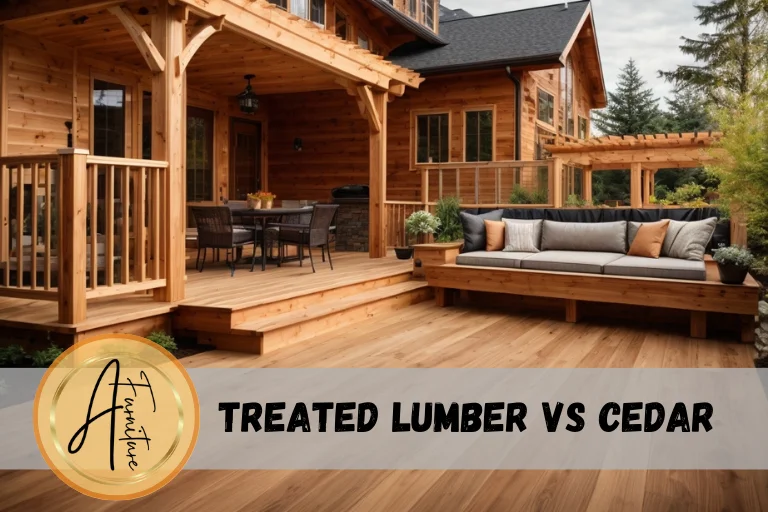 treated lumber vs cedar