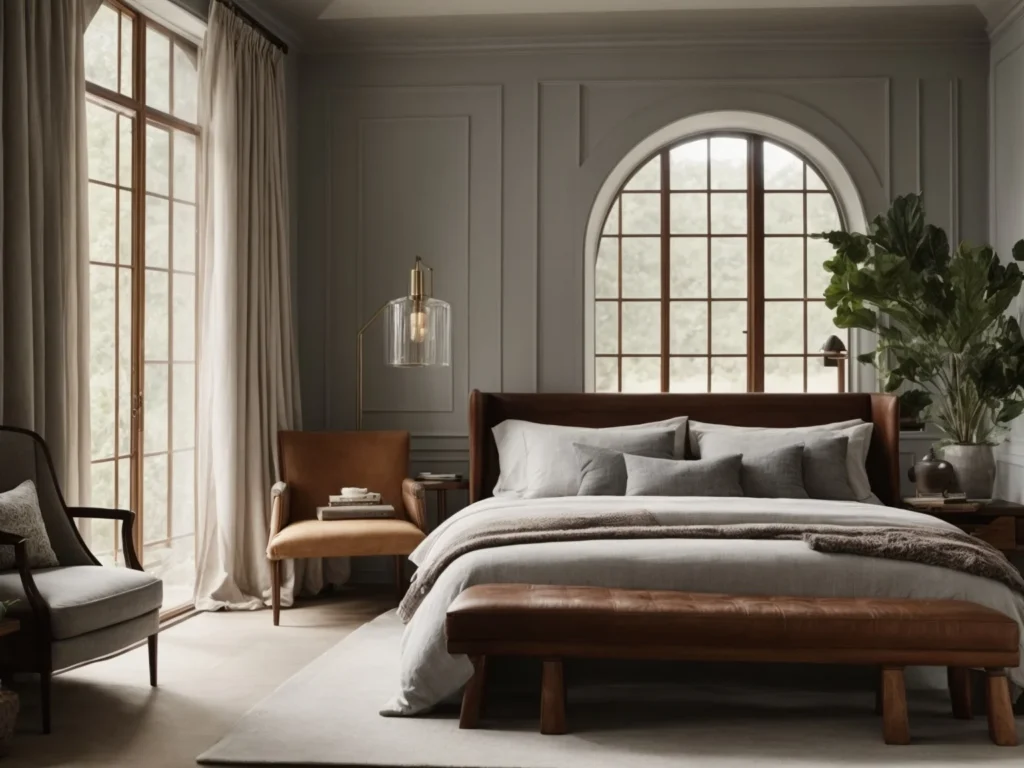 Classic Gray creates a relaxing, cozy backdrop