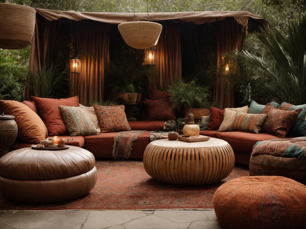 Bohemian Seating Areas