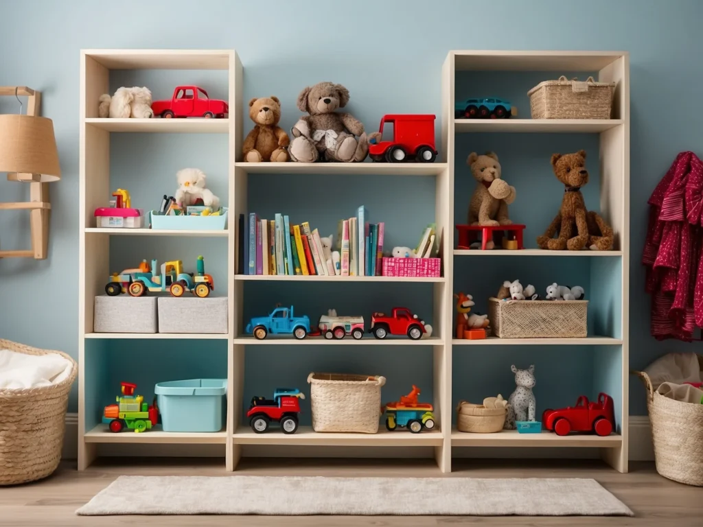 Storage for Toys in Living Room