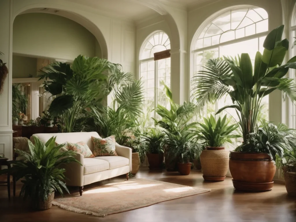 Bring in Potted Plants in Tropical Style Furniture