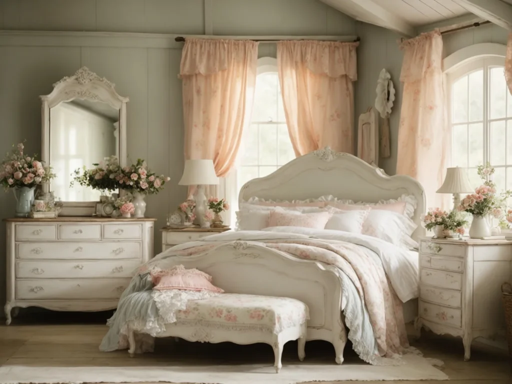 Cottage and Shabby Chic Bedroom Furniture