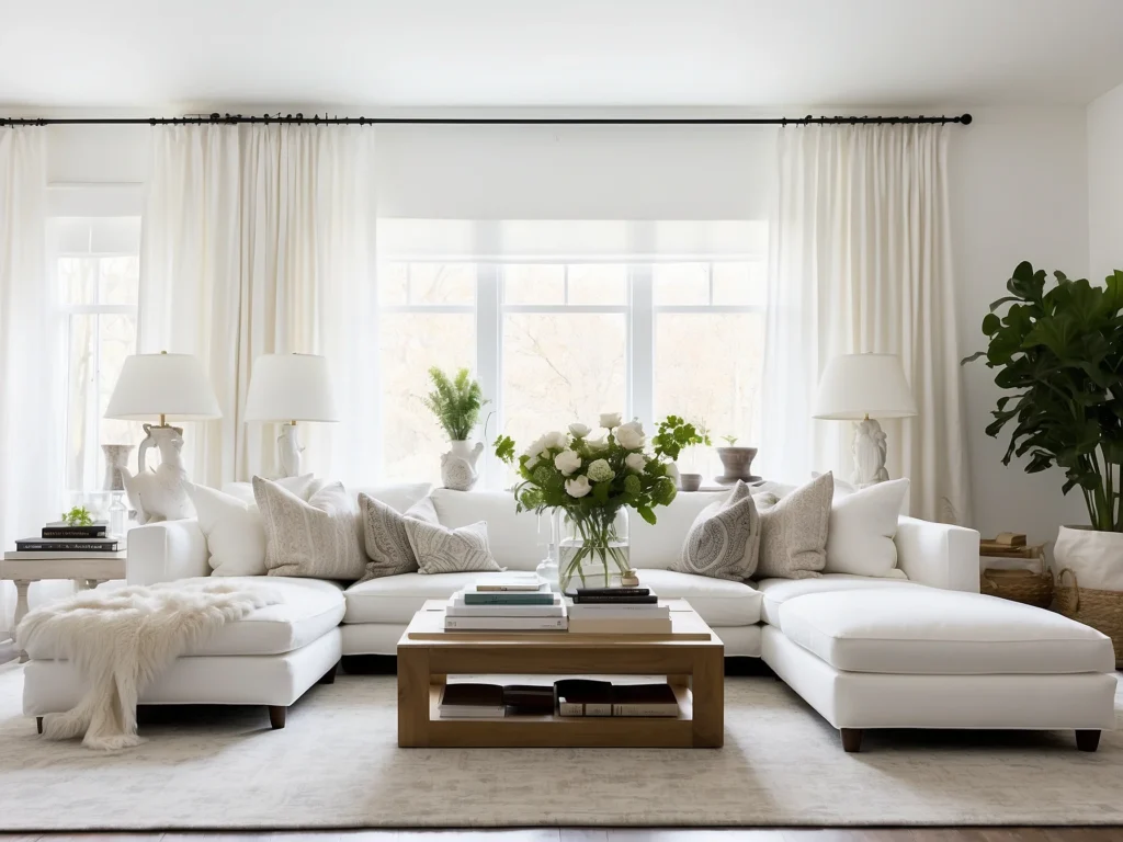 White Living Rooms