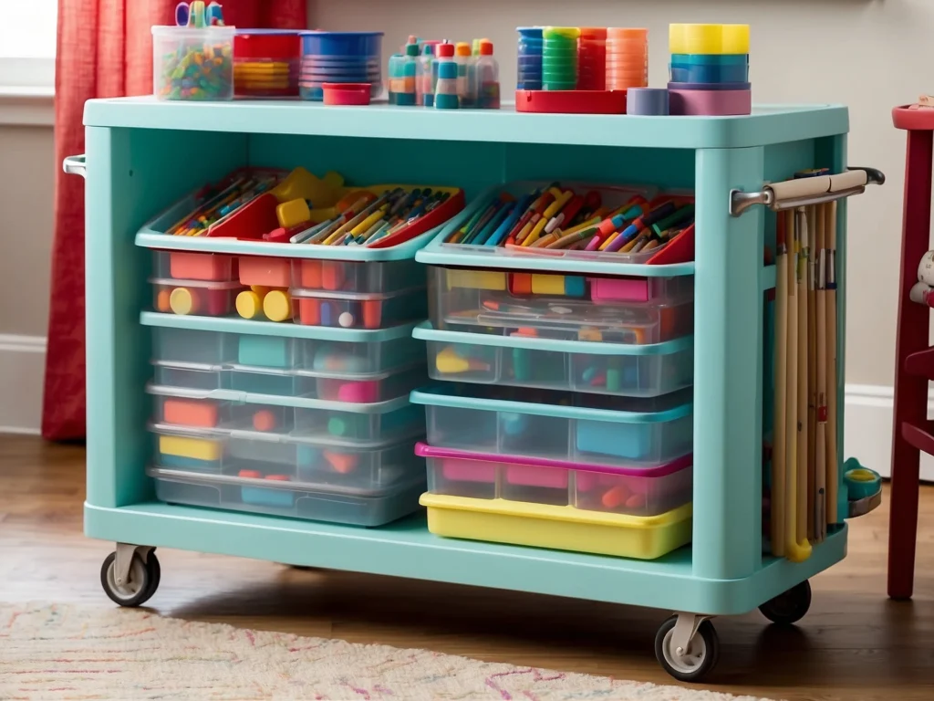 Storage for Toys in Living Room