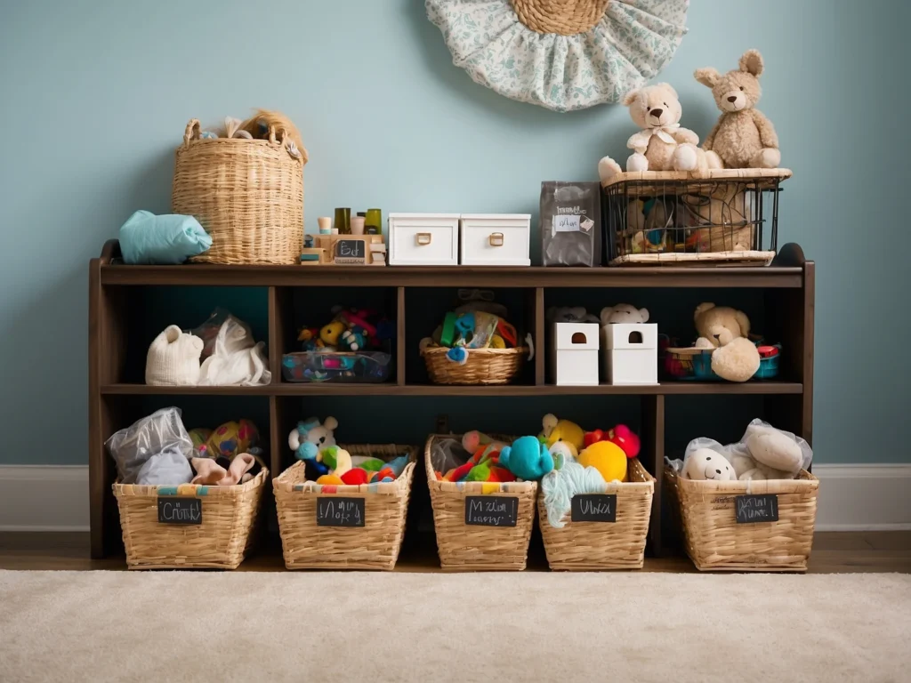 Storage for Toys in Living Room