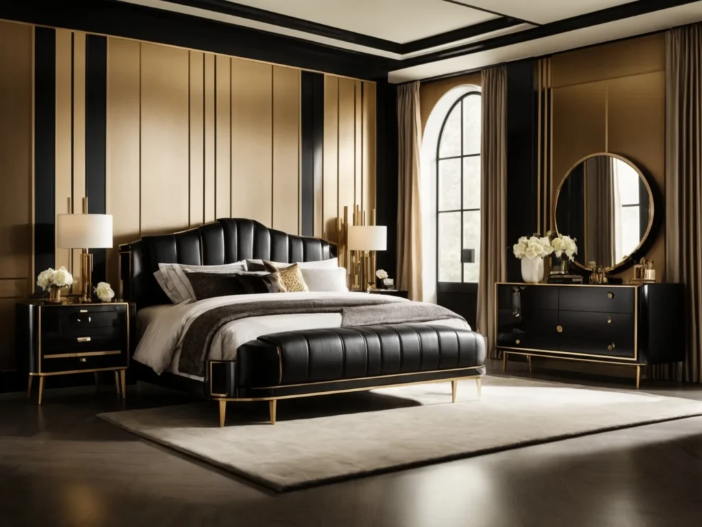 Modern Art Deco Bedroom Furniture Styles