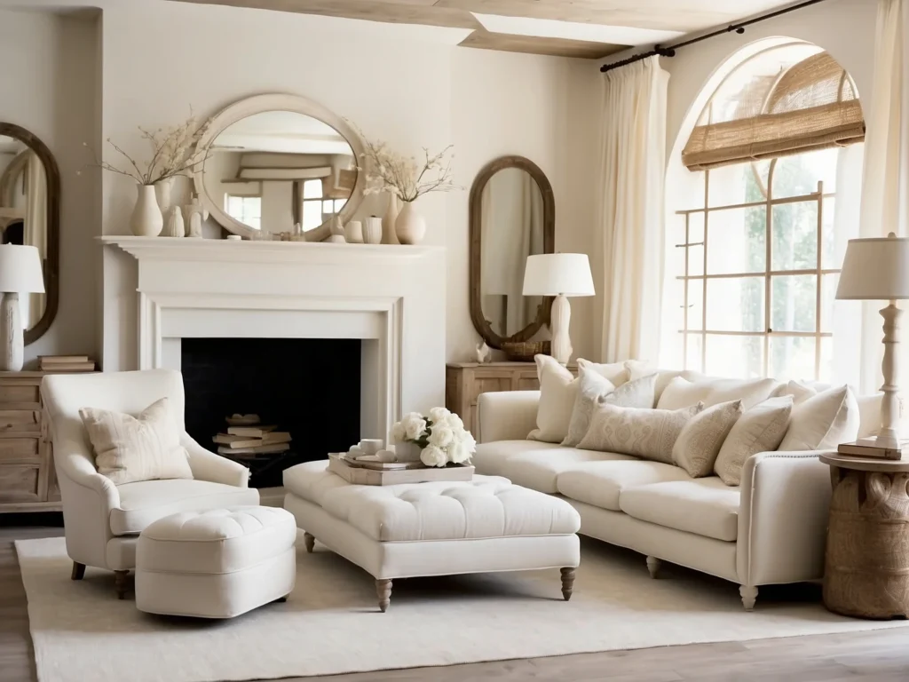 White Living Rooms