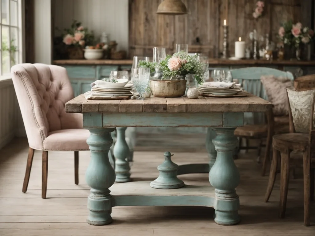 shabby chic Rustic Wood Tables