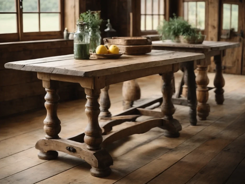 Rustic Wood Tables
