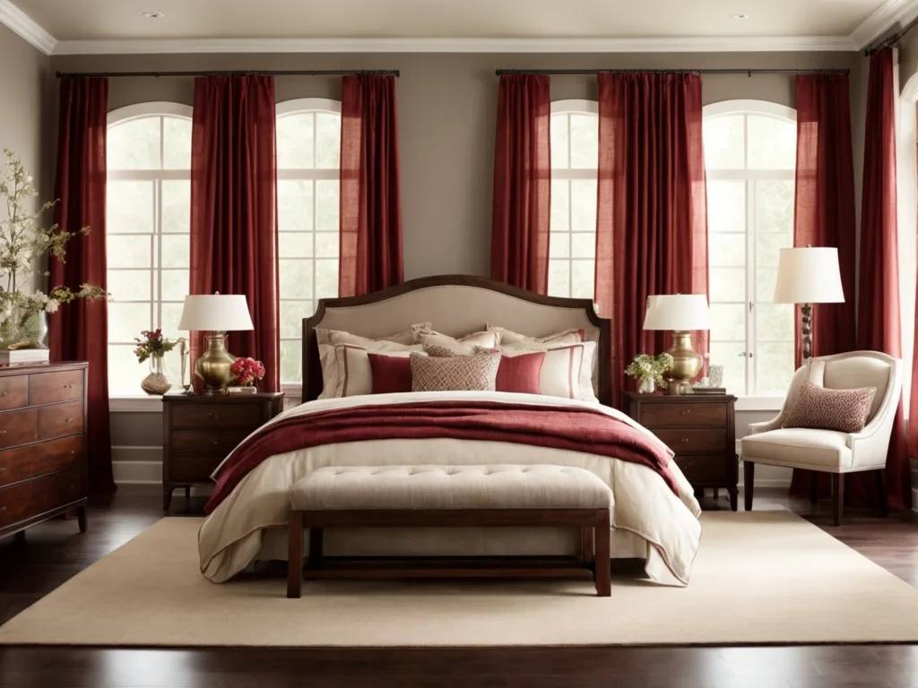 taupe Colors Go With Cherry Wood Bedroom Furniture