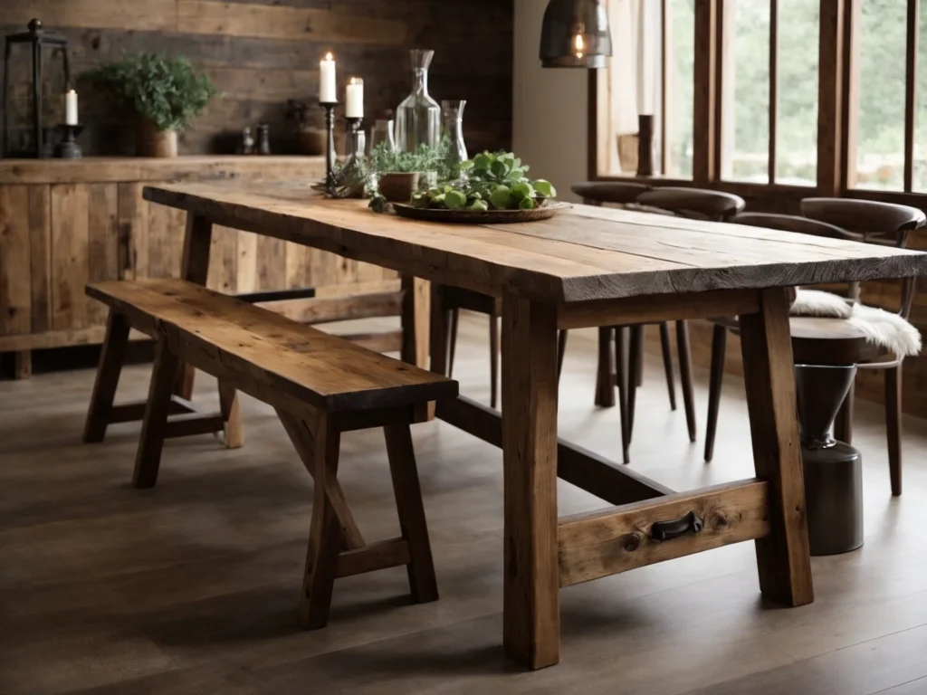 The Timeless Beauty of Rustic Wood Tables