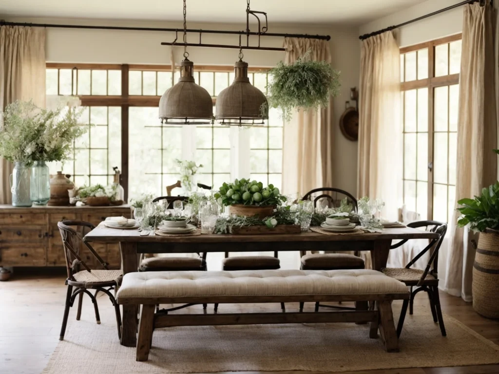 Rustic Wood Tables