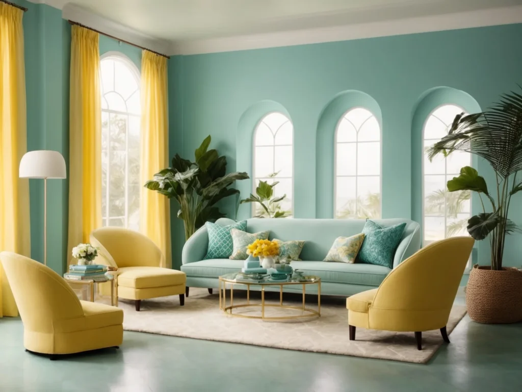 Update Paint Colors in Tropical Style Furniture