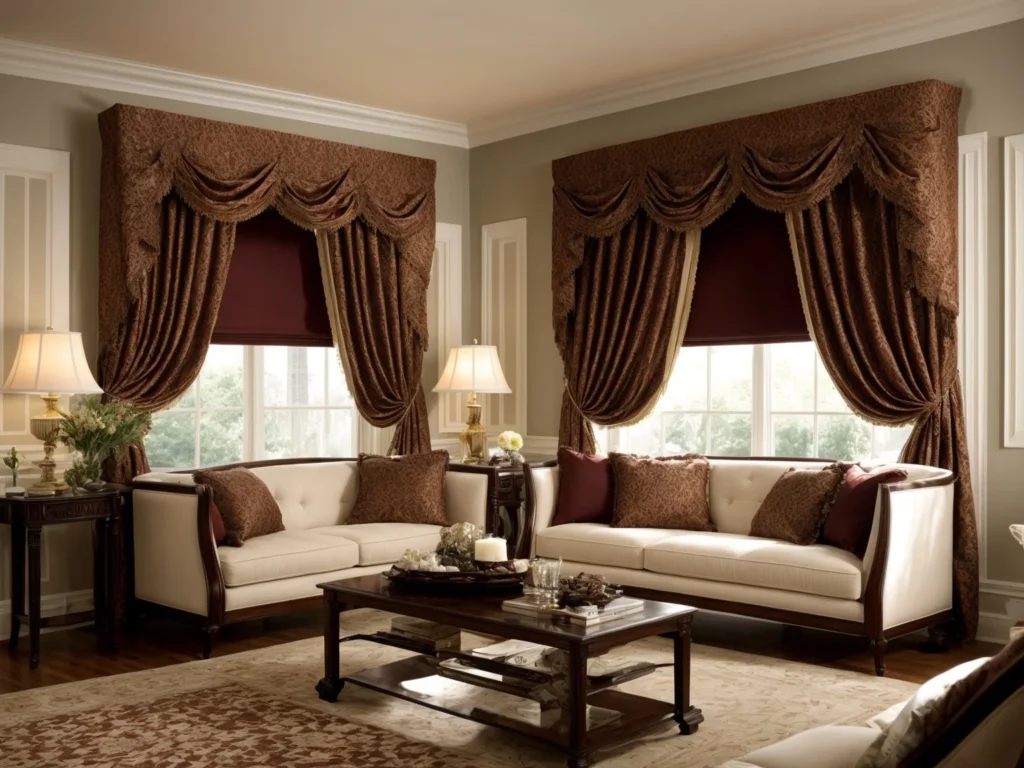 Window Valance for Living Room