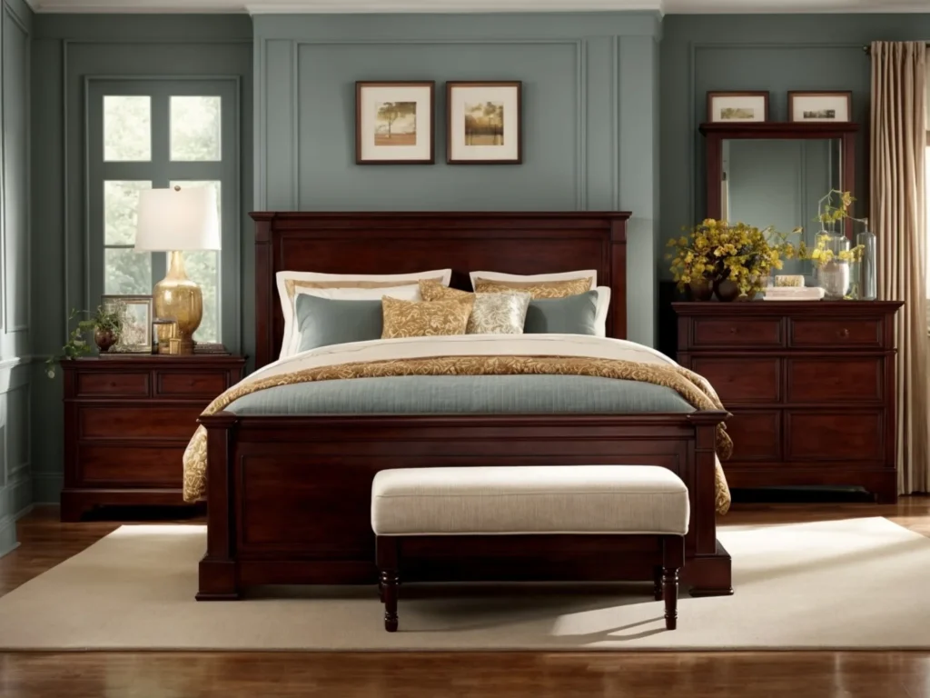 What Colors Go With Cherry Wood Bedroom Furniture