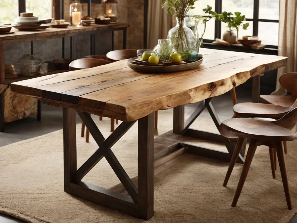 Rustic Wood Tables The Natural Beauty Of Organic Materials   Where To Shop For Quality Rustic Tables 1024x768.webp