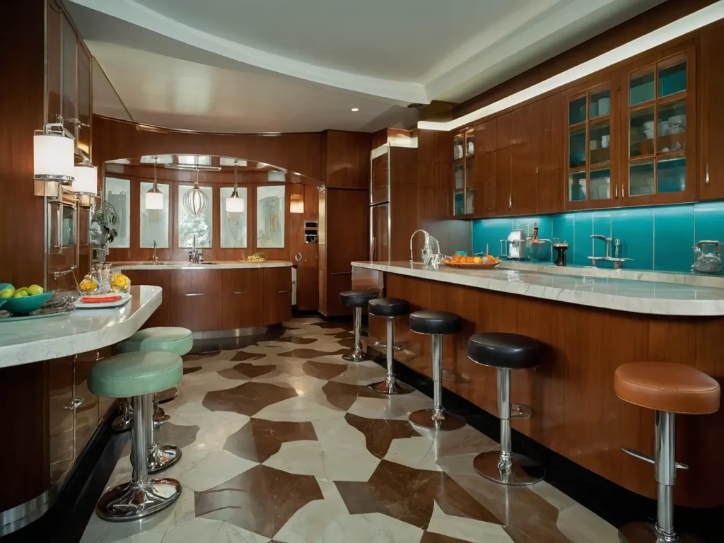 Art Deco Furniture Style in the Kitchen