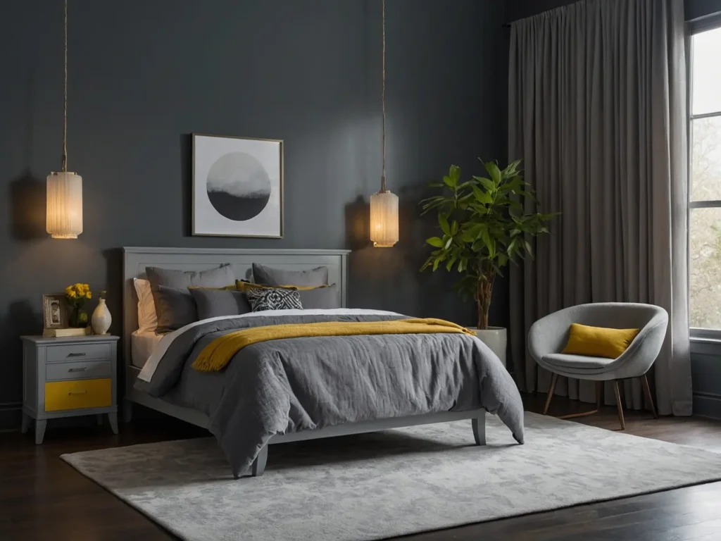 Bedroom Grey Furniture Paint Ideas
