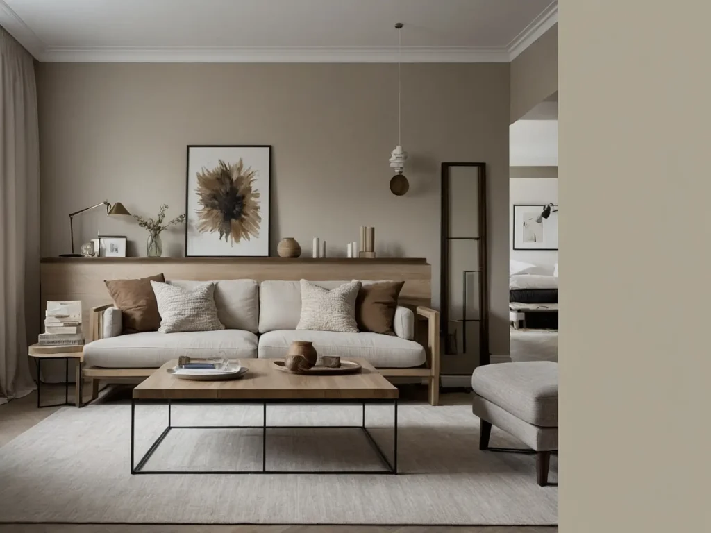 Calming, Neutral Wall Colors for Living Rooms