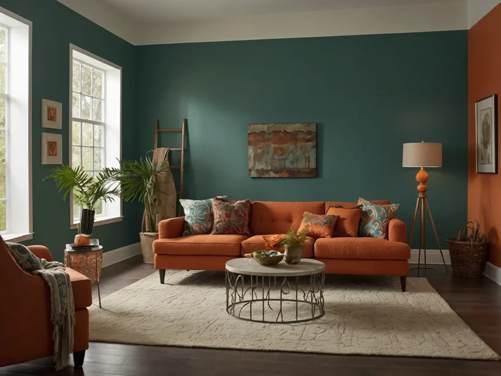 Complementary Color for Living Rooms