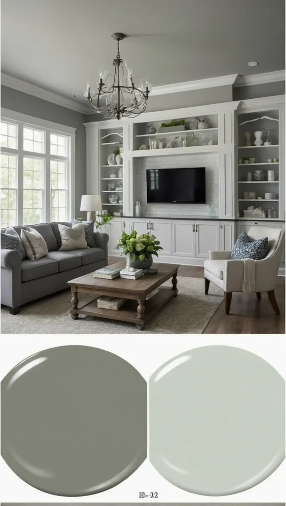 Ideal Rooms and Usage Cases for Classic Gray vs. Edgecomb Gray
