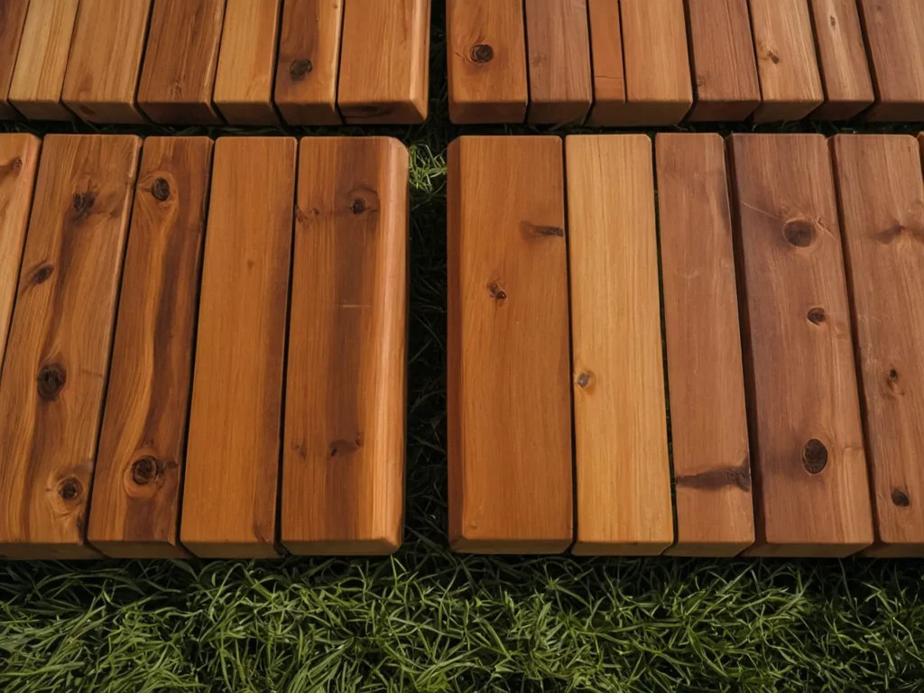 Western Red Cedar for outdoor furniture